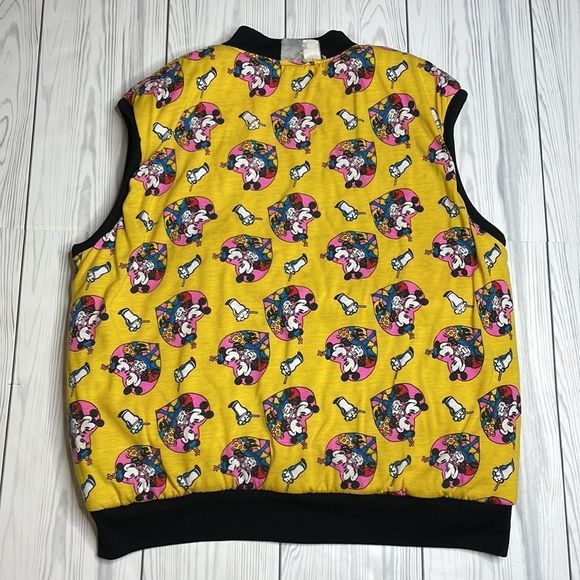 Vintage Disney Minnie and Mickey Mouse Reversible a vest Large - Picture 7 of 7